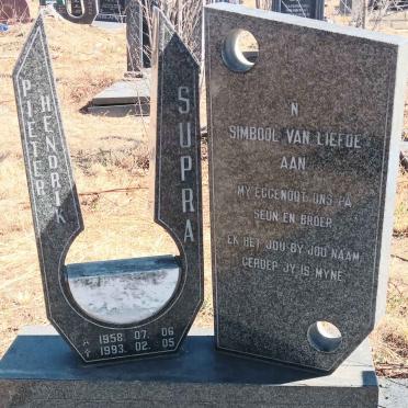 SUPRA Pieter Hendrik 1958-1993