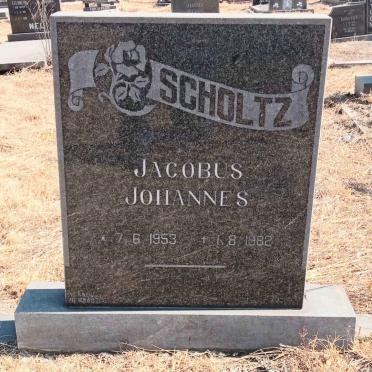 SCHOLTZ Jacobus Johannes 1953-1982