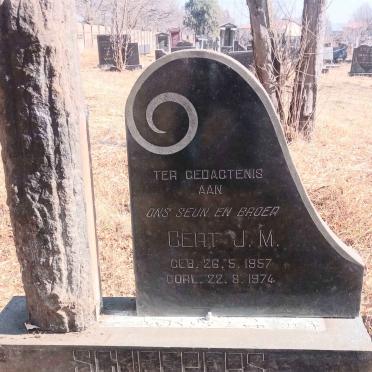 SCHEEPERS Gert J.M. 1957-1974