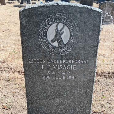 VISAGIE T.E. -1941