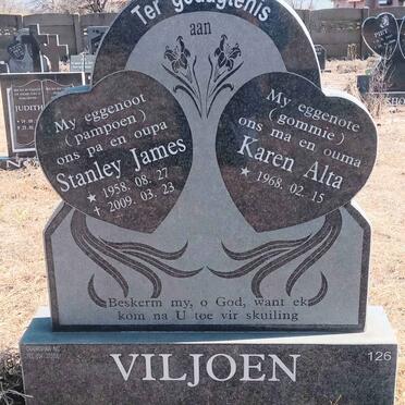 VILJOEN Stanley James 1958-2009 & Karen Alta 1968-