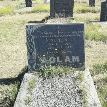 ADLAM Joseph A.C. 1907-1944