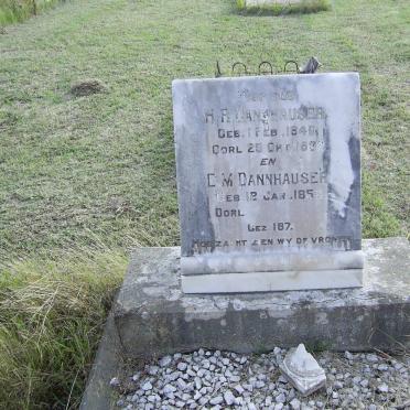 DANNHAUSER H.R. 1848-1932 &amp; C.M. 1853-