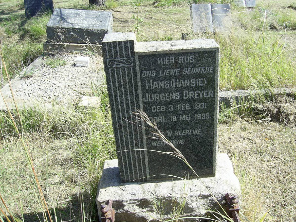 DREYER Hans Jurgens 1931-1939