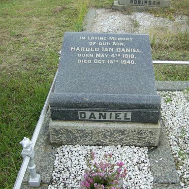 DANIEL Harold Ian 1918-1940