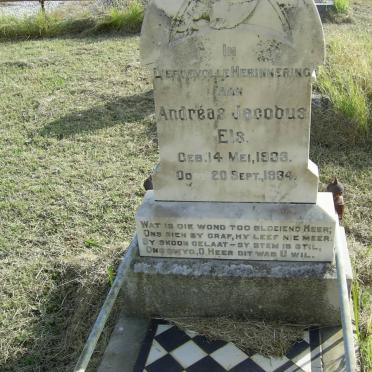 ELS Andréas Jacobus 1933-1934