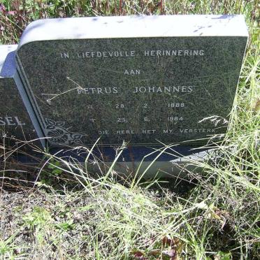 GRIESEL Petrus Johannes 1888-1984