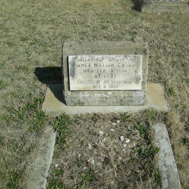 GIBSON James William  -1920