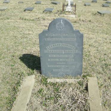 HARMSE Leenard Jounades Franscous 1880-1908