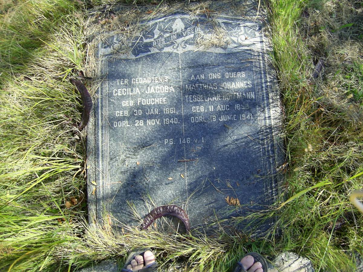 HOFFMANN Matthias Johannes Tesselaar 1858-1941 &amp; Cecilia Jacoba FOUCHEE 1861-1940