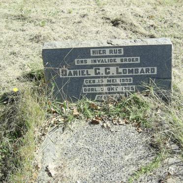 LOMBARD Daniel G.C. 1909-1955