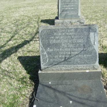 PURDON William George Brown 1896-1955