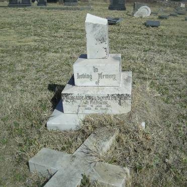 PORTEOUS Hildegard Jennie Sophie nee FORSSMAN  -1907