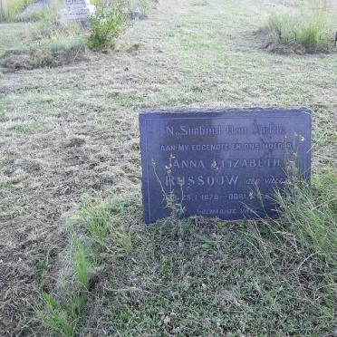RUSSOUW Anna Elizabeth nee VILLE? 1879-