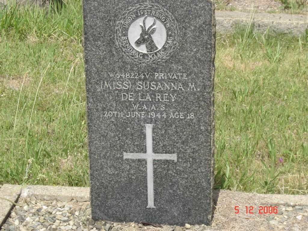 REY Susanna M, de la -1944