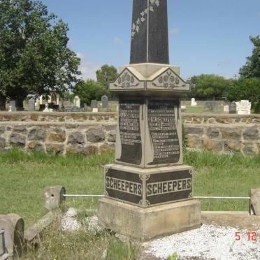 SCHEEPERS D.W. 1880-1934 &amp; D.J. ERASMUS 1886-1958