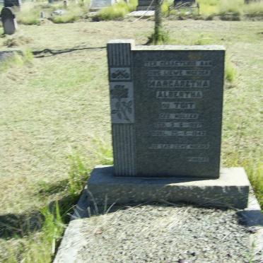 TOIT Margaretha Albertha, du nee MULLER 1887-1942