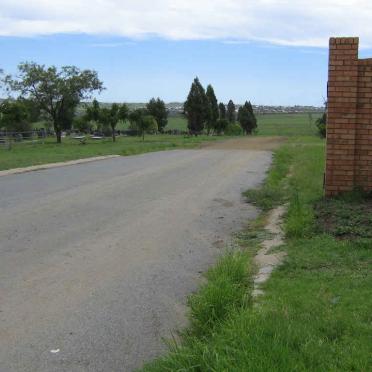 Mpumalanga, STANDERTON, new cemetery