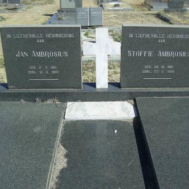 AMBROSIUS Jan 1910-1983 &amp; Stoffie 1915-1986