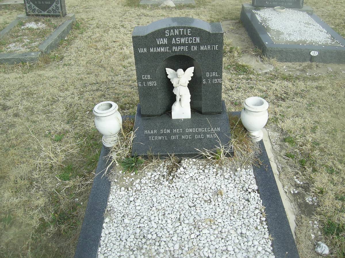 ASWEGEN Santie, van 1973-1976