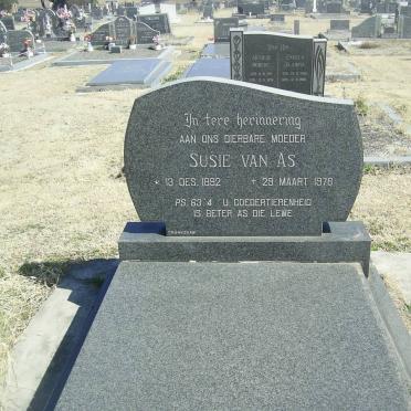 AS Susie, van 1892-1978