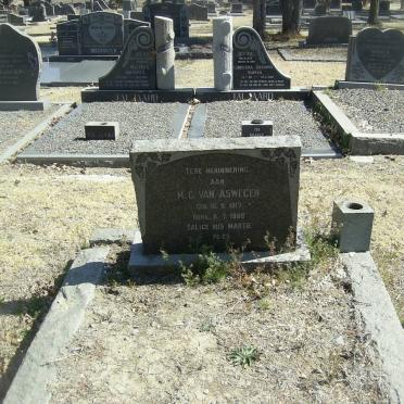 ASWEGEN M.C., van 1917-1968