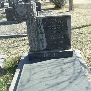 BOER Pieter 1905-1969