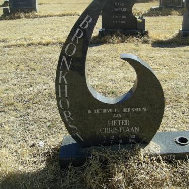 BRONKHORST Pieter Christiaan 1969-1995