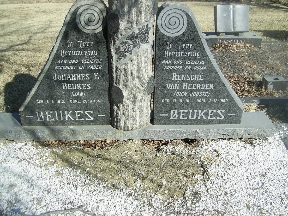 BEUKES Johannes F. 1913-1959 &amp; Rensché Van Heerden JOOSTE 1911-1990
