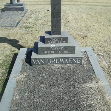 BRUWAENE Albert, van 1913-1995 &amp; Angele 1921-1997