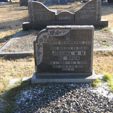 BRUIN Johanna M.M., de 1885-1969