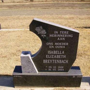 BREYTENBACH Isabella Elizabeth 1908-2004