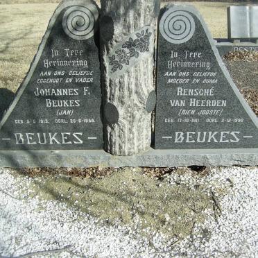 BEUKES Johannes F. 1913-1959 &amp; Rensché Van Heerden JOOSTE 1911-1990
