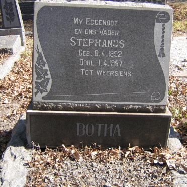 BOTHA Stephanus 1892-1957