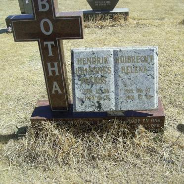 BOTHA Hendrik Johannes Petrus 1924-1999 &amp; Huibrecht Helena 1925-2001