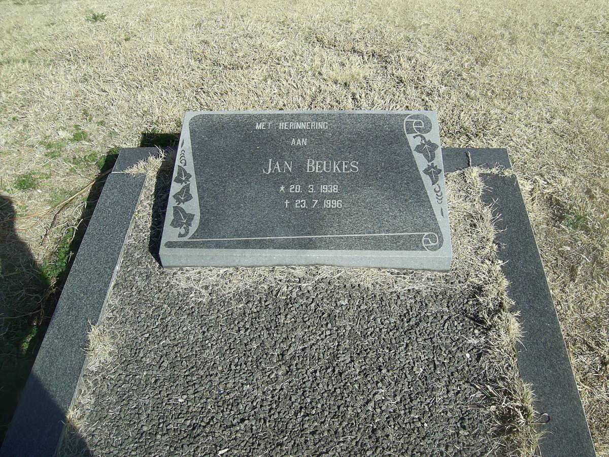 BEUKES Jan 1938-1996