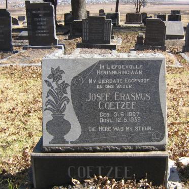 COETZEE Josef Erasmus 1887-1958