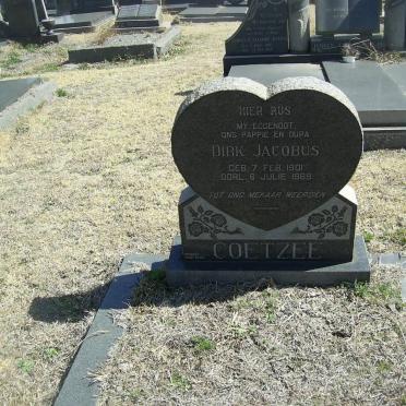 COETZEE Dirk Jacobus 1901-1969