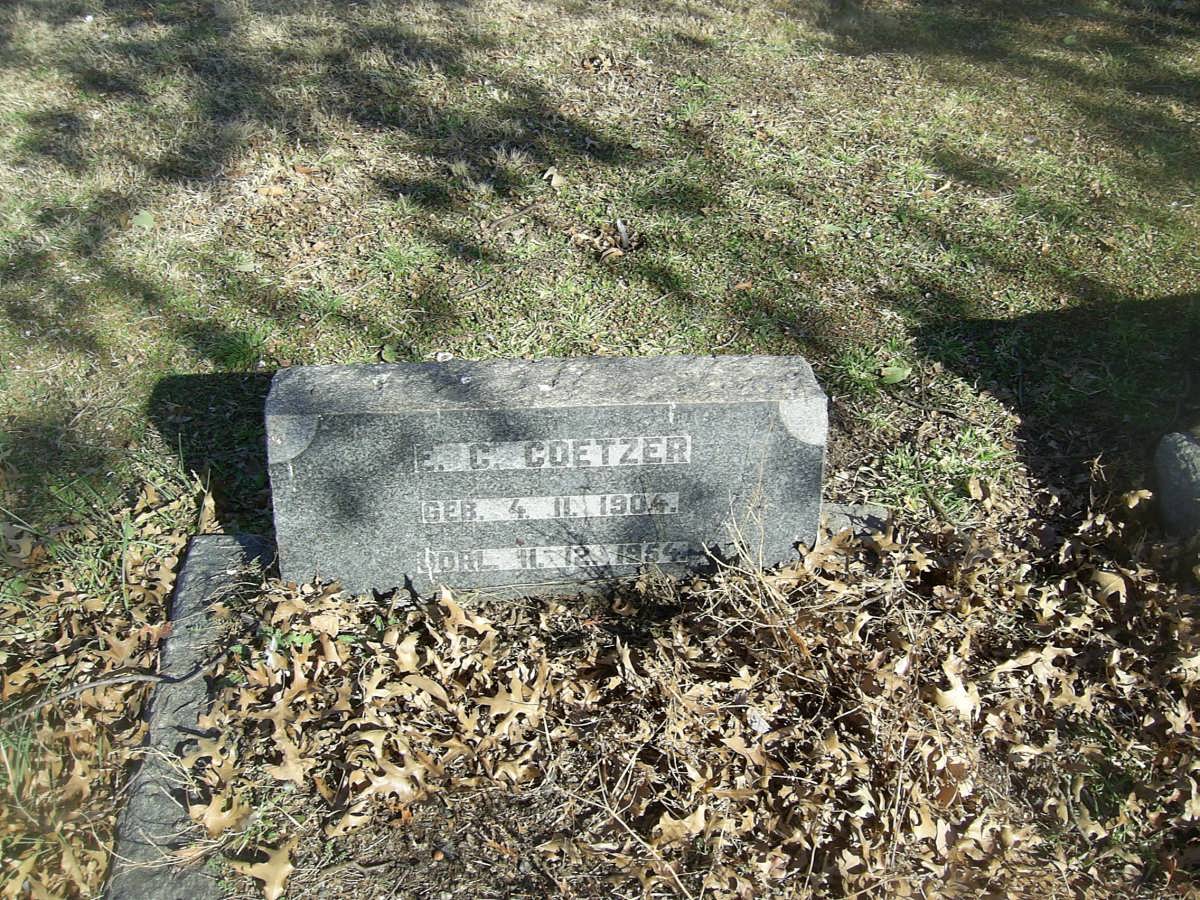 COETZER E.C. 1904-1954