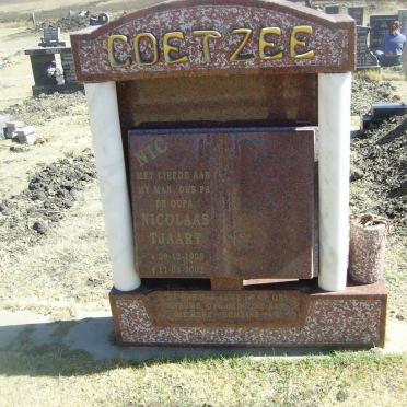 COETZEE Nicolaas Tjaart 1938-2002