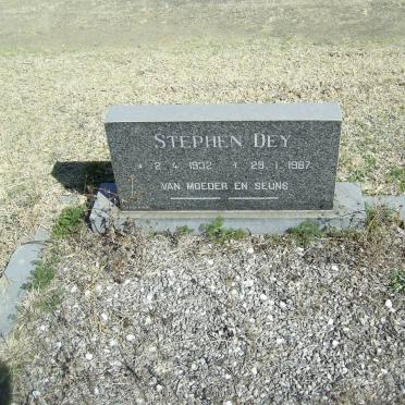 DEY Stephen 1912-1987
