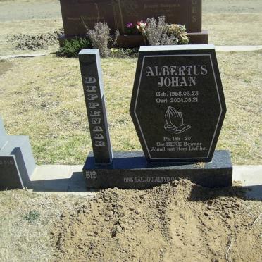 DIPPENAAR Albertus Johan 1968-2004