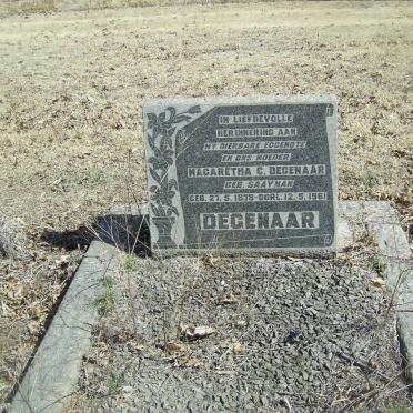 DEGENAAR Magaretha C. nee SAAYMAN 1878-1961