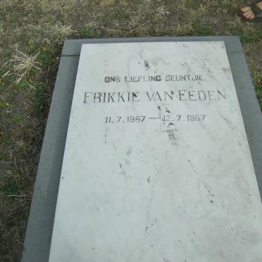EEDEN Frikkie, van 1967-1967