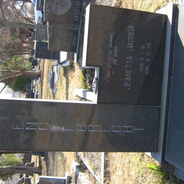 ENGELBRECHT Jeanetta Jacoba 1918-1978
