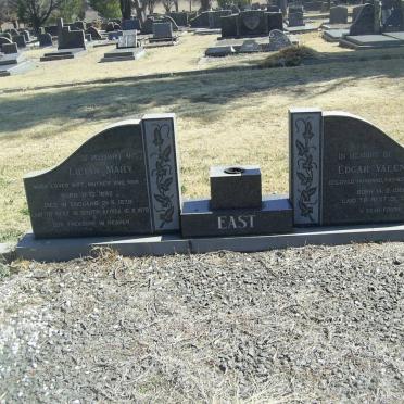 EAST Edgar Valentine 1886-1970 &amp; Lilian Mary 1892-1978