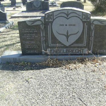 ENGELBRECHT Christina J. 1943-1972