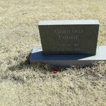 FOURIE Gerhard 1957-1989