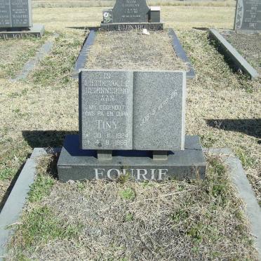 FOURIE Tiny 1924-1986
