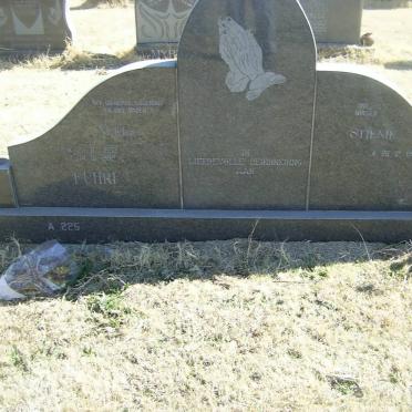 FUHRI Neels 195?-1992 &amp; Stienie 1953-